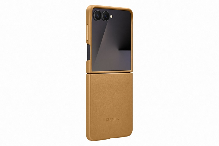 Samsung Mobilskal Galaxy Z Flip 7 Kindsuit Case - Camel ryhmässä ÄLYPUHELIMET JA TABLETIT / Puhelimen suojakotelo / Samsung @ TP E-commerce Nordic AB (D45149)