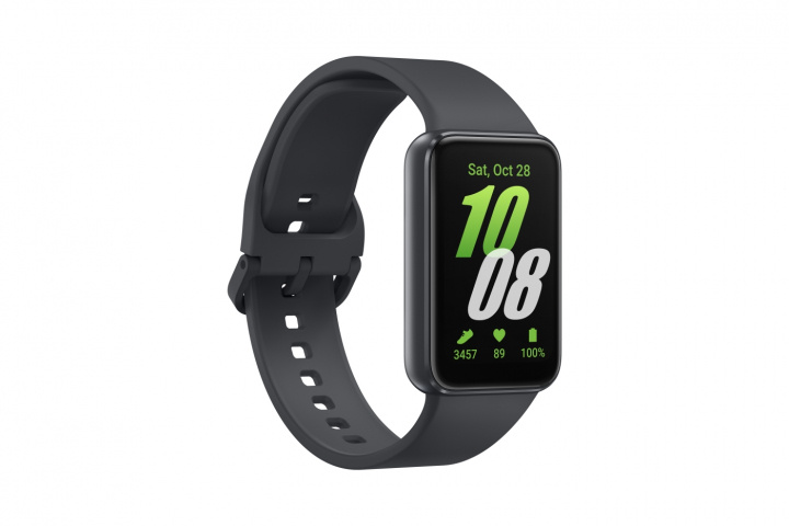 Samsung Smartwatch Galaxy Fit3 - Dark Gray Samsung ryhmässä URHEILU, VAPAA-AIKA JA HARRASTUS / Urheilu- ja sykekellot / Älykellot @ TP E-commerce Nordic AB (D45205)