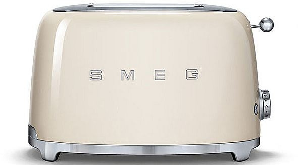 SMEG Brödrost TSF01CREU Creme Smeg ryhmässä KOTI, TALOUS JA PUUTARHA / Kodinkoneet / Leivänpaahtimet & Leipägrillit / Leivänpaahtimet @ TP E-commerce Nordic AB (D45241)