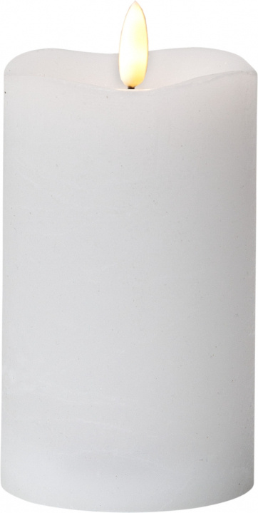 Star Trading Blockljus 063-38 Flamme vit 14cm Star Trading ryhmässä KODINELEKTRONIIKKA / Valaistus / Muu valaistus @ TP E-commerce Nordic AB (D45246)