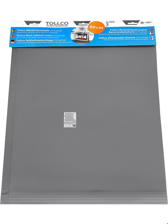 Tollco B-80 Bänkskåpsinsats diskmaskin B 70-80cm Tollco