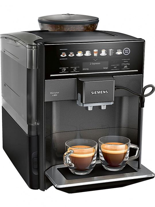 Siemens Espressomaskin helautomatisk EQ.6 plus TE654319RW Siemens ryhmässä KOTI, TALOUS JA PUUTARHA / Kodinkoneet / Kahvikoneet ja tarvikkeet / Espressokoneet @ TP E-commerce Nordic AB (D45264)