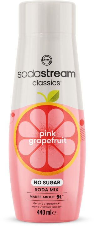 SodaStream Smak, doft Pink grapefruit No Sugar Sodastream ryhmässä KOTI, TALOUS JA PUUTARHA / Kodinkoneet / Vesi ja mehu / Hiilihapotuslaitteet / Mausteet @ TP E-commerce Nordic AB (D45296)