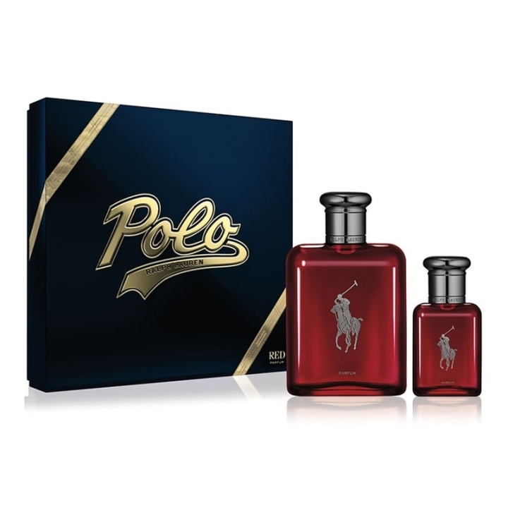 Ralph Lauren Giftset Ralph Lauren Polo Red Parfum 125ml + Parfum 40ml ryhmässä KAUNEUS JA TERVEYS / Lahjapakkaukset / Miesten lahjapakkaukset @ TP E-commerce Nordic AB (D45406)