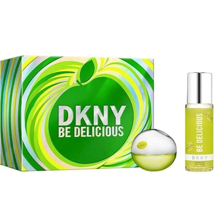 DKNY Giftset DKNY Be Delicious Edp 30ml + Bodymist 125ml ryhmässä KAUNEUS JA TERVEYS / Lahjapakkaukset / Naisten lahjapakkaukset @ TP E-commerce Nordic AB (D45412)