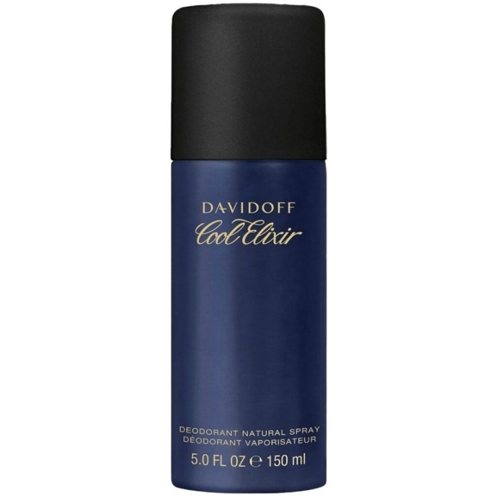 Davidoff Cool Elixir Deo Spray 150ml ryhmässä KAUNEUS JA TERVEYS / Tuoksut & Parfyymit / Deodorantit / Miesten deodorantit @ TP E-commerce Nordic AB (D45413)