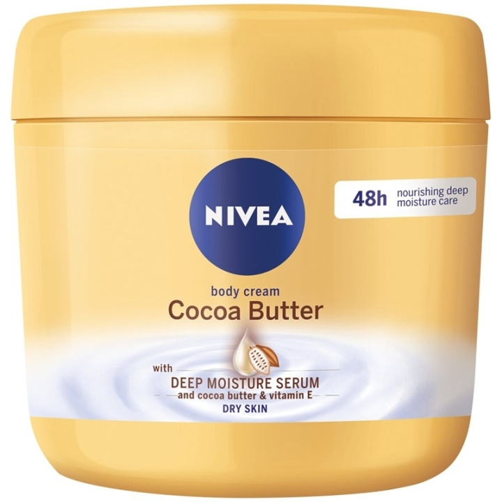Nivea Cocoa Butter Body Cream 400ml ryhmässä KAUNEUS JA TERVEYS / Ihonhoito / Kehon hoito / Vartalovoide @ TP E-commerce Nordic AB (D45420)