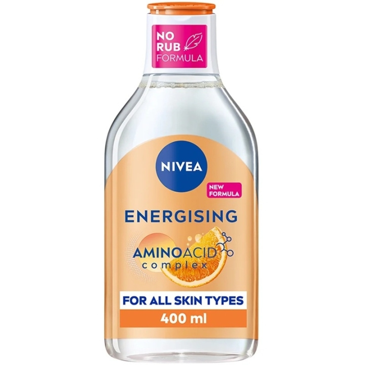Nivea Micellar Water Energising 400ml ryhmässä KAUNEUS JA TERVEYS / Ihonhoito / Kasvot / Kasvovesi ja Facemist @ TP E-commerce Nordic AB (D45426)