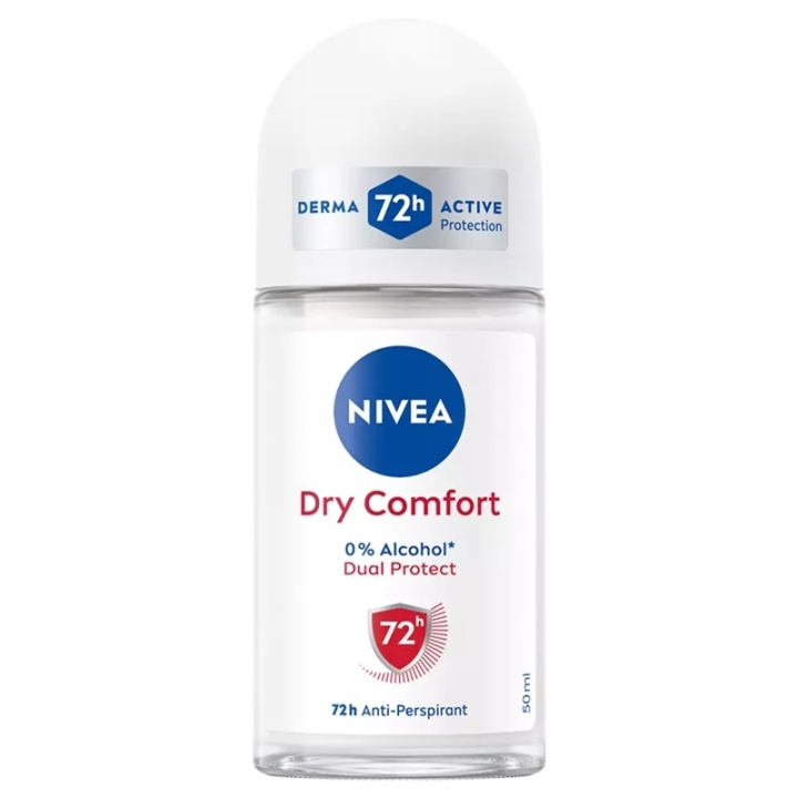 Nivea Dry Comfort Roll On 50ml ryhmässä KAUNEUS JA TERVEYS / Tuoksut & Parfyymit / Deodorantit @ TP E-commerce Nordic AB (D45430)