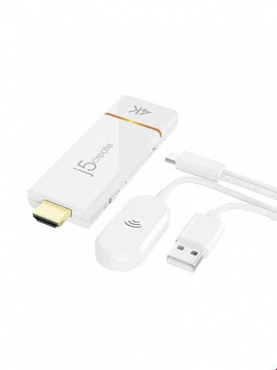 j5create J5 Screencast 4K Wireless Display Adapter J5create ryhmässä KODINELEKTRONIIKKA / Ääni & Kuva / TV & Tarvikkeet / Smart-TV @ TP E-commerce Nordic AB (D45445)