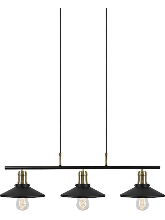 Globen Lighting Taklampa Disc 3 Svart Globen Lighting ryhmässä KODINELEKTRONIIKKA / Valaistus / Kattolamput @ TP E-commerce Nordic AB (D45585)
