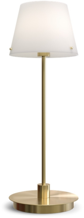 Herstal Bordslampa Gil il Grande satin Herstal ryhmässä KODINELEKTRONIIKKA / Valaistus / Pöytälamput @ TP E-commerce Nordic AB (D45710)