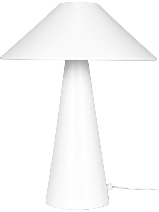 Globen Lighting Bordslampa Cannes 423408 vit 47cm Globen Lighting ryhmässä KODINELEKTRONIIKKA / Valaistus / Pöytälamput @ TP E-commerce Nordic AB (D45720)