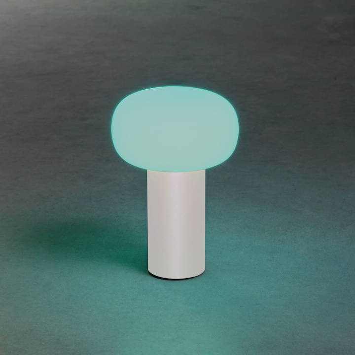 Konstsmide Bordslampa Antibes vit Konstsmide ryhmässä KODINELEKTRONIIKKA / Valaistus / Pöytälamput @ TP E-commerce Nordic AB (D45741)