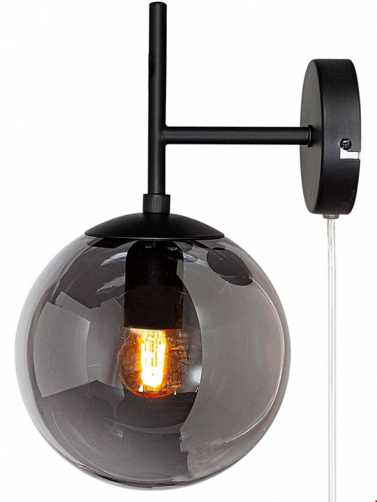 By Rydéns Vägglampa Boyle rökgrå 4300560-4505 By Rydéns ryhmässä KODINELEKTRONIIKKA / Valaistus / Seinälamput @ TP E-commerce Nordic AB (D45753)