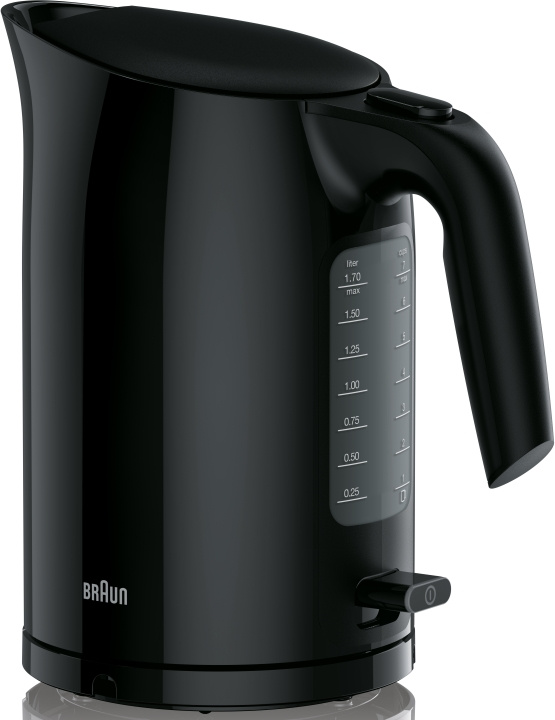 Braun Vattenkokare WK3100BK Braun ryhmässä KOTI, TALOUS JA PUUTARHA / Kodinkoneet / Vesi ja mehu / Vedenkeitin @ TP E-commerce Nordic AB (D45766)