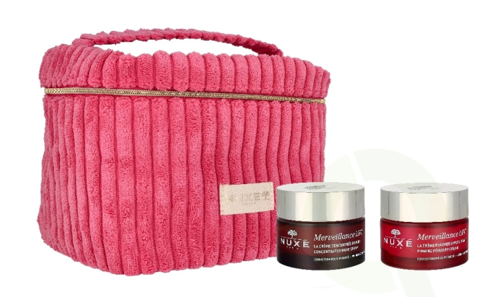 Nuxe Merveillance Lift The Lift & Firm Ritual Set 100 ml Firming Powdery Cream 50ml/Concentrated Night Cream 50ml ryhmässä KAUNEUS JA TERVEYS / Ihonhoito / Kasvot / Päivävoide @ TP E-commerce Nordic AB (D45823)