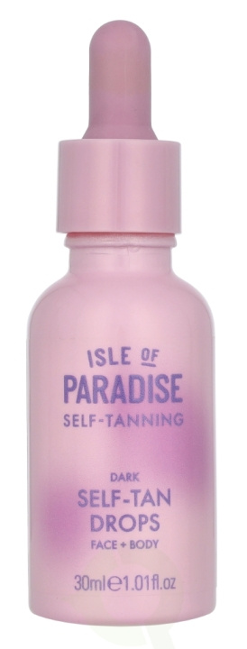 Isle of Paradise Self-Tan Drops Face + Body 30 ml Dark ryhmässä KAUNEUS JA TERVEYS / Ihonhoito / Rusketus / Itseruskettava @ TP E-commerce Nordic AB (D45866)