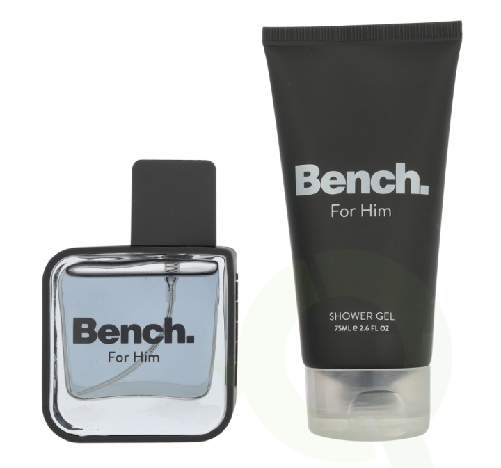 Bench For Him Giftset 105 ml Edt Spray 30ml/Shower Gel 75ml ryhmässä KAUNEUS JA TERVEYS / Lahjapakkaukset / Miesten lahjapakkaukset @ TP E-commerce Nordic AB (D45867)