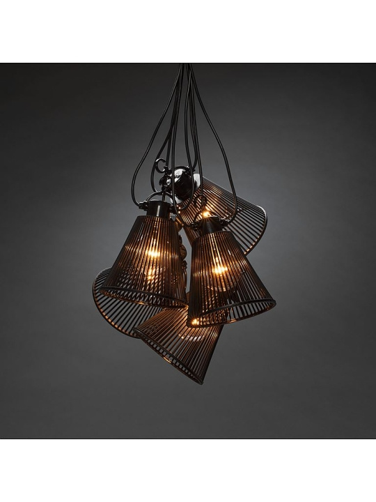 Konstsmide Ljusslinga Startset svart E27 LED Konstsmide ryhmässä KOTI, TALOUS JA PUUTARHA / Sähkö & Valaistus / Ulkovalaistus @ TP E-commerce Nordic AB (D45933)
