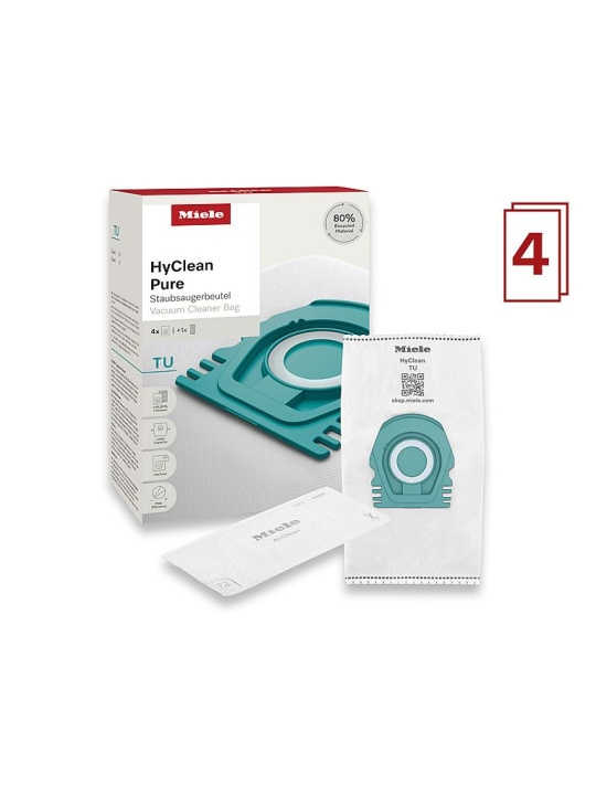 Miele Dammsugarpåsar TU HyClean Pure Miele ryhmässä KOTI, TALOUS JA PUUTARHA / Siivoustuotteet / Imurit & Tarvikkeet / Tarvikkeet / Pölynimurin pussit @ TP E-commerce Nordic AB (D45938)