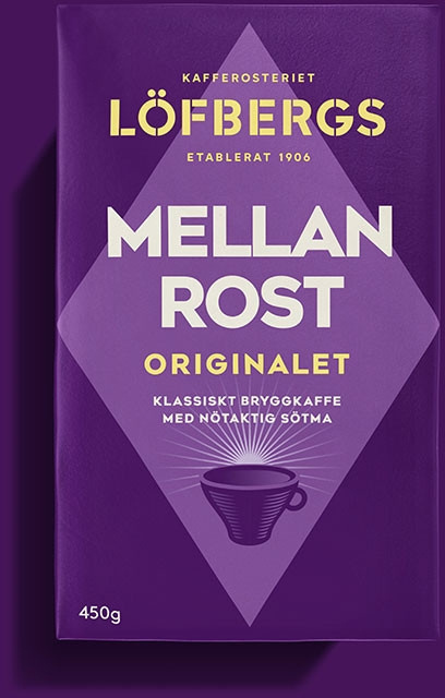 Löfbergs Kaffe Mellanrost Original Bryggkaffe Löfbergs ryhmässä KOTI, TALOUS JA PUUTARHA / Kodinkoneet / Kahvikoneet ja tarvikkeet @ TP E-commerce Nordic AB (D45951)