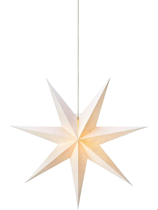 Markslöjd Julstjärna LIVIA stjärna 75 cm vit Markslöjd ryhmässä KODINELEKTRONIIKKA / Valaistus / Jouluvalaistus @ TP E-commerce Nordic AB (D45965)