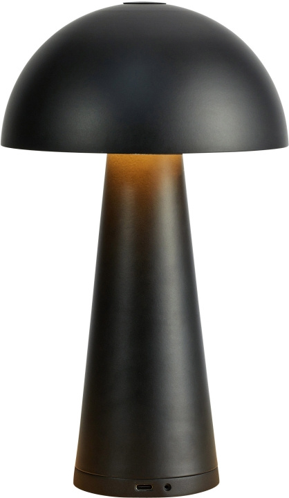 Markslöjd Bordslampa Fungi matt svart Markslöjd ryhmässä KODINELEKTRONIIKKA / Valaistus / Pöytälamput @ TP E-commerce Nordic AB (D46013)