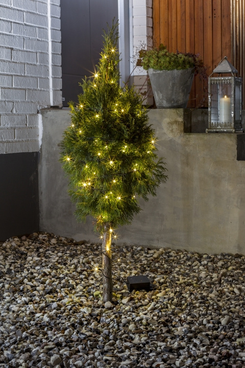 Konstsmide Ljusslinga 80 varmvita 3728-100 LED Konstsmide ryhmässä KOTI, TALOUS JA PUUTARHA / Sähkö & Valaistus / Ulkovalaistus @ TP E-commerce Nordic AB (D46037)