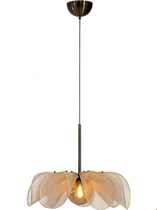 Markslöjd Taklampa STYRKA 1L 63cm Beige/Antik Markslöjd ryhmässä KODINELEKTRONIIKKA / Valaistus / Kattolamput @ TP E-commerce Nordic AB (D46068)
