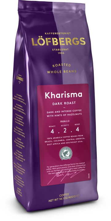 Löfbergs Kaffebönor Hela Bönor Kharisma Löfbergs ryhmässä KOTI, TALOUS JA PUUTARHA / Kodinkoneet / Kahvikoneet ja tarvikkeet @ TP E-commerce Nordic AB (D46084)