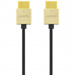 DELTACO PRIME ultraohut HDMI-kaapeli, kullatut sinkki-liitokset, 2m