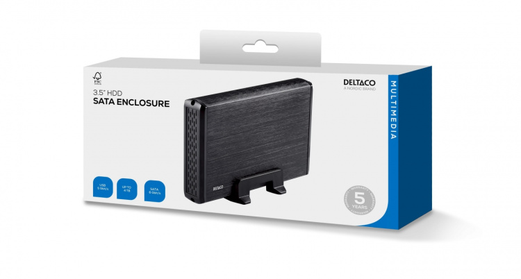 DELTACO ulk.kotelo 1x3,5 DELTACO ulk.kotelo 1x3,5