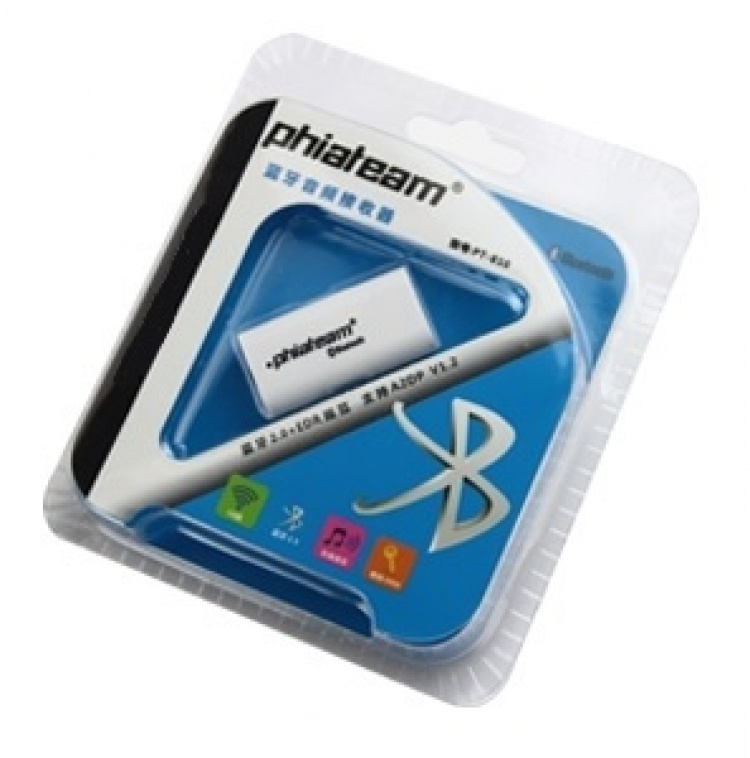 Langaton äänentoisto autossa! Bluetooth-musiikkivastaanotin (valkoinen)