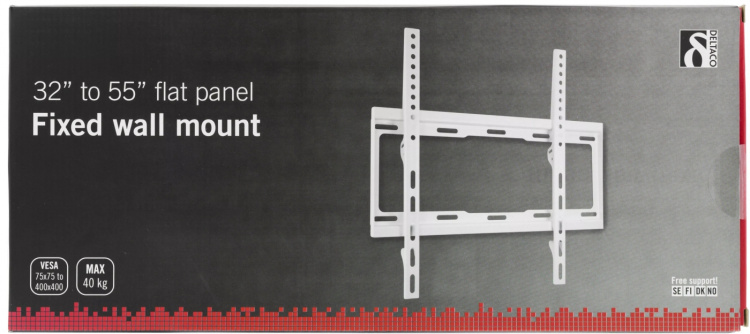 DELTACO Seinäkiinnike, 32-55 DELTACO Seinäkiinnike, 32-55