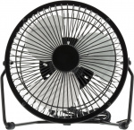 DELTACO USB-tuuletin, pöytämalli, 1x USB Tyyppi A ur, musta