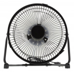 DELTACO USB-tuuletin, pöytämalli, 1x USB Tyyppi A ur, musta