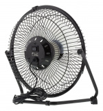 DELTACO USB-tuuletin, pöytämalli, 1x USB Tyyppi A ur, musta