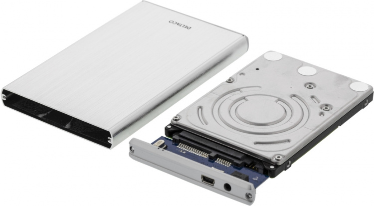 DELTACO ulkoinen kotelo 1x2,5 DELTACO ulkoinen kotelo 1x2,5