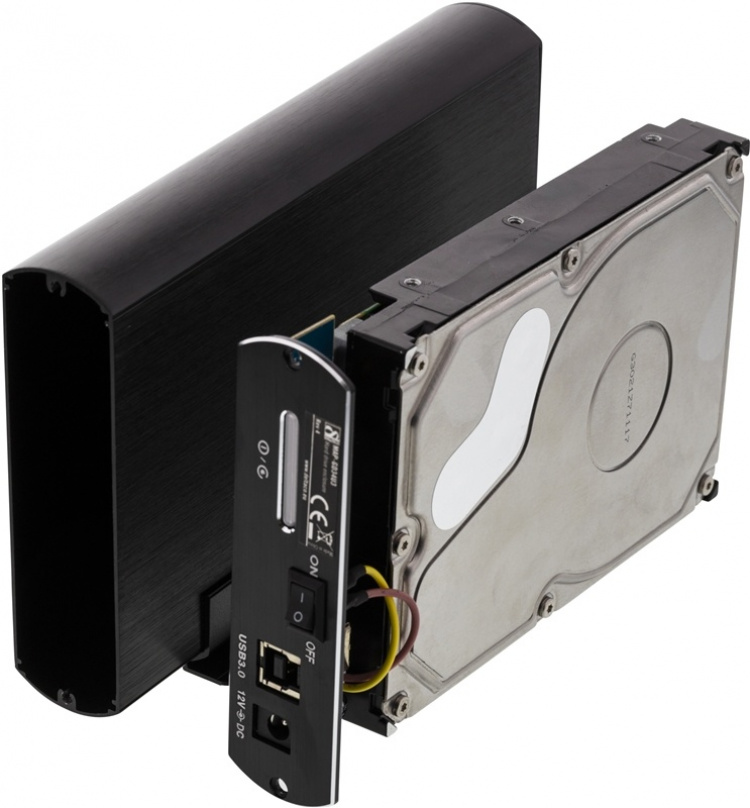 DELTACO ulkoinen kotelo 1x3,5 DELTACO ulkoinen kotelo 1x3,5