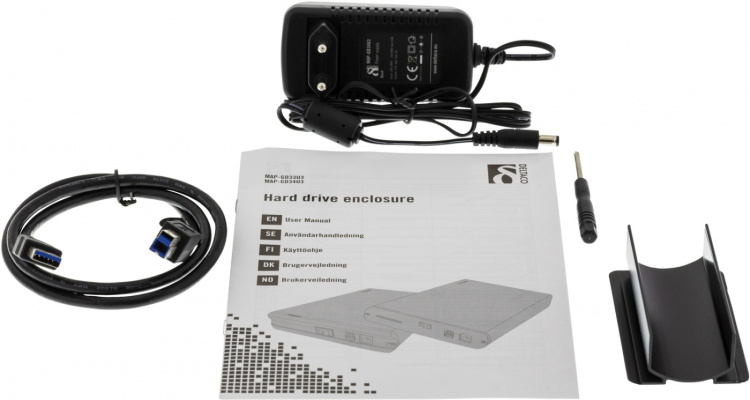 DELTACO ulkoinen kotelo 1x3,5 DELTACO ulkoinen kotelo 1x3,5