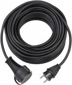 Brennenstuhl jordad förlängningskabel, CEE 7/7 - CEE 7/4, 5m, sv