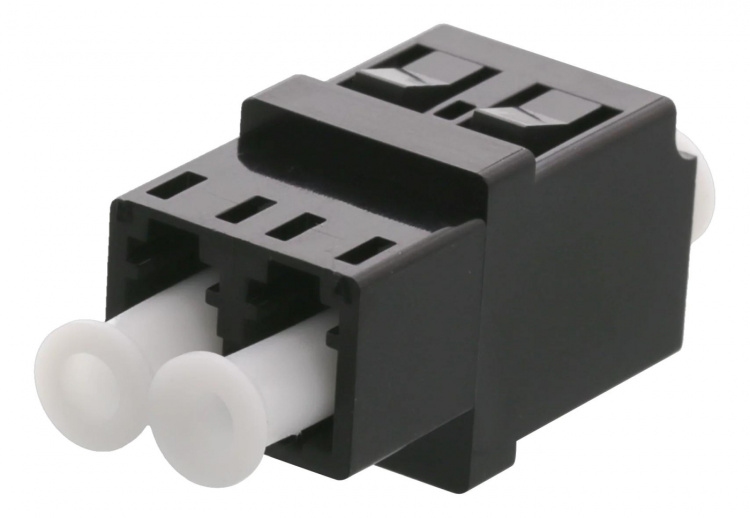 DELTACO Kuitu jatkokap, LC-LC, singlemode, duplex, keraam muovi