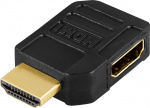 DELTACO HDMI-adapter, 19-pin hona till hane, vinklad (HDMI-22) DELTACO HDMI-adapter, 19-pin hona till hane, vinklad (HDMI-22)