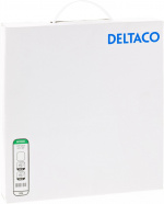 DELTACO F/UTP Cat6 laitekaapeli, LSZH, 50m, harmaa