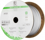 DELTACO LSZH FTP asennuskaapeli, Cat6, 305m laatikko, harmaa