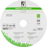 DELTACO LSZH FTP asennuskaapeli, Cat6, 305m laatikko, harmaa