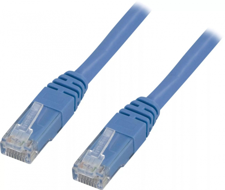 UTP Cat6 laitekaapeli, sininen, 1m