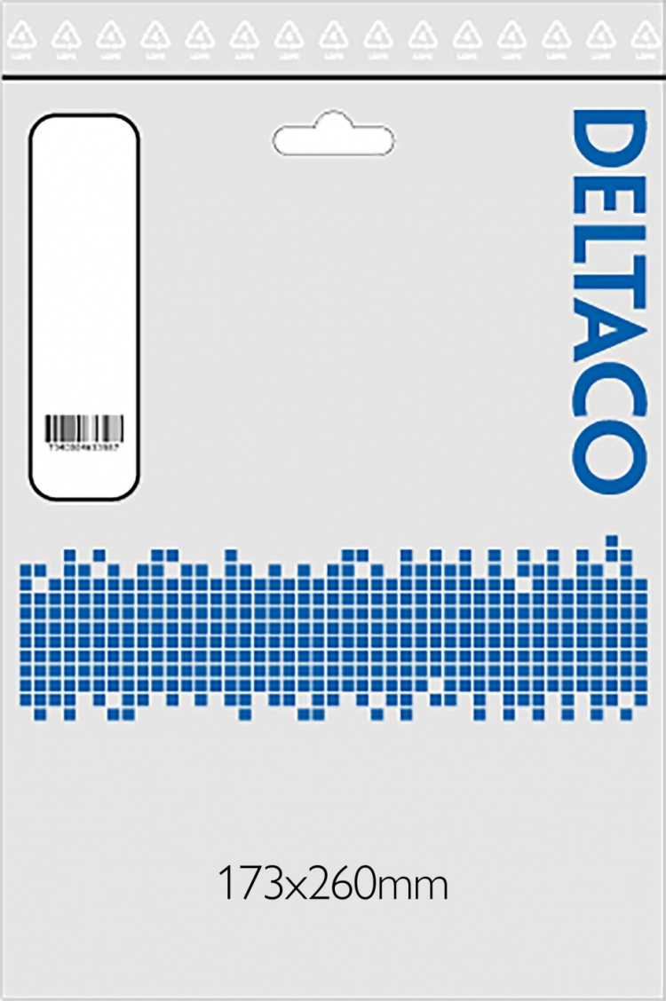 DELTACO U/UTP Cat6 laitekaapeli, litteä, 10m, 250MHz, valkoinen DELTACO U/UTP Cat6 laitekaapeli, litteä, 10m, 250MHz, valkoinen