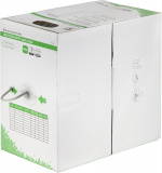 DELTACO U/UTP laitekaapeli Cat6 (monisäikeinen), 305m laatikko, harma